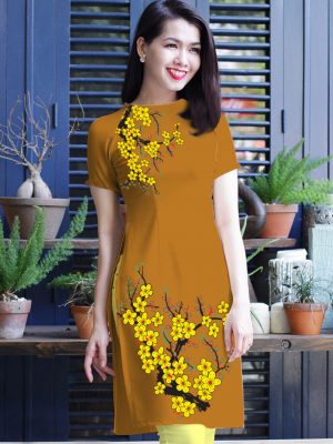 1575447325 989 Vai ao dai cach tan hoa mai thiet ke 2019