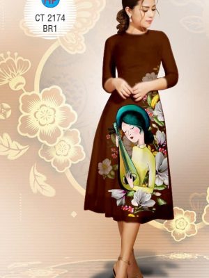 Vải áo dài Vải cách tân thiếu nữ và cây đàn mới ra AD CT 2174 35 1575533342 831 Vai ao dai Vai cach tan thieu nu va cay