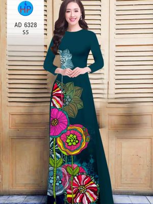 Vải áo dài Hoa in 3D kiểu mới AD 6328 21 1575533515 797 Vai ao dai Hoa in 3D kieu moi AD 6328