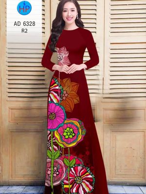 Vải áo dài Hoa in 3D kiểu mới AD 6328 22 1575533515 953 Vai ao dai Hoa in 3D kieu moi AD 6328