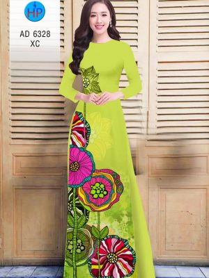 Vải áo dài Hoa in 3D kiểu mới AD 6328 37 1575533516 114 Vai ao dai Hoa in 3D kieu moi AD 6328