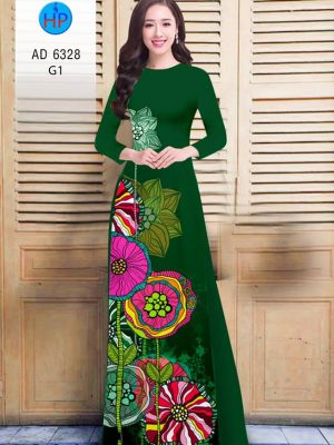 Vải áo dài Hoa in 3D kiểu mới AD 6328 31 1575533516 928 Vai ao dai Hoa in 3D kieu moi AD 6328