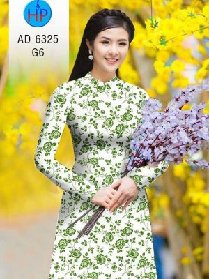 Vải áo dài Hoa hồng đều kiểu mới AD 6325 22 1575533617 743 Vai ao dai Hoa hong deu kieu moi AD 6325