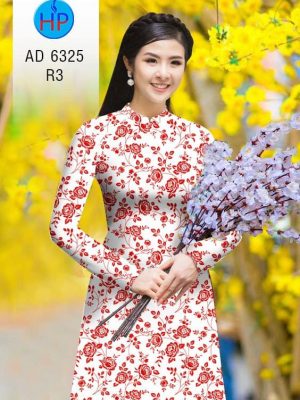 Vải áo dài Hoa hồng đều kiểu mới AD 6325 28 1575533618 118 Vai ao dai Hoa hong deu kieu moi AD 6325
