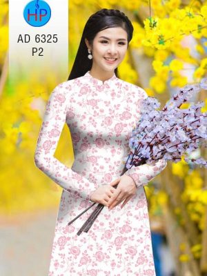 Vải áo dài Hoa hồng đều kiểu mới AD 6325 25 1575533618 98 Vai ao dai Hoa hong deu kieu moi AD 6325