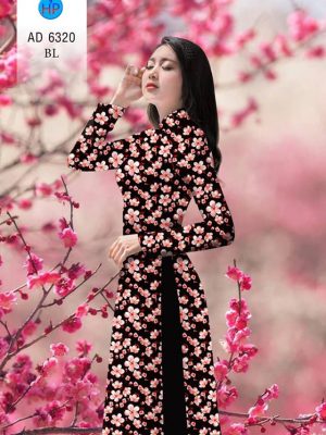 1575534242 11 Vai ao dai Hoa Dao thiet ke 2019 AD 6320