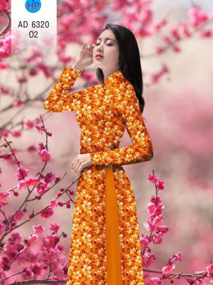 1575534242 578 Vai ao dai Hoa Dao thiet ke 2019 AD 6320