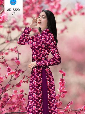 1575534242 84 Vai ao dai Hoa Dao thiet ke 2019 AD 6320