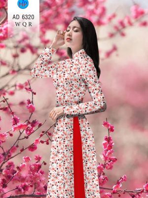 1575534242 93 Vai ao dai Hoa Dao thiet ke 2019 AD 6320