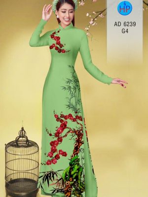 1575534355 890 Vai ao dai Hoa Dao thiet ke 2019 AD 6239