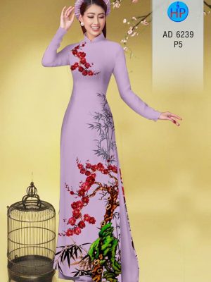 1575534356 148 Vai ao dai Hoa Dao thiet ke 2019 AD 6239