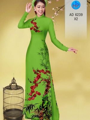 1575534356 264 Vai ao dai Hoa Dao thiet ke 2019 AD 6239