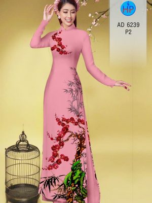 1575534356 311 Vai ao dai Hoa Dao thiet ke 2019 AD 6239