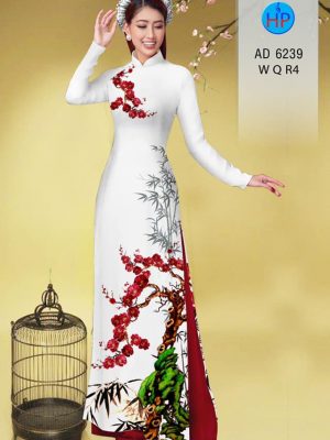 1575534356 621 Vai ao dai Hoa Dao thiet ke 2019 AD 6239