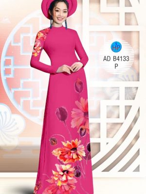 Vải áo dài Hoa in 3D thiết kế 2019 AD B4133 22 1575534475 553 Vai ao dai Hoa in 3D thiet ke 2019 AD