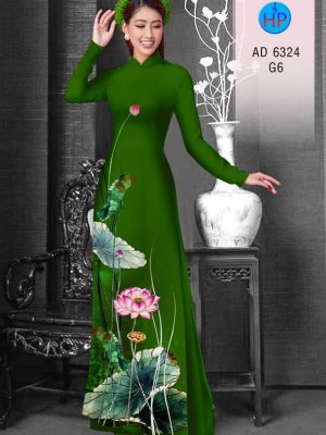 Vải áo dài hoa sen thiết kế 2019 AD 6324 21 1575535359 459 Vai ao dai hoa sen thiet ke 2019 AD 6324
