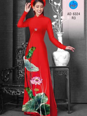 Vải áo dài hoa sen thiết kế 2019 AD 6324 33 1575535360 282 Vai ao dai hoa sen thiet ke 2019 AD 6324