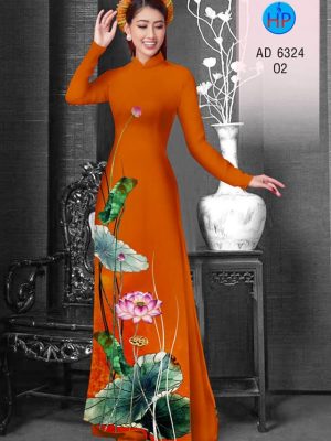 Vải áo dài hoa sen thiết kế 2019 AD 6324 28 1575535360 831 Vai ao dai hoa sen thiet ke 2019 AD 6324