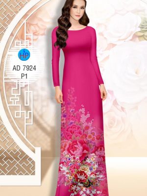 Vải áo dài Hoa Mẫu Đơn mới ra AD 7924 27 1575535726 915 Vai ao dai Hoa Mau Don moi ra AD 7924
