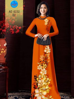 Vải áo dài Hoa in 3D kiểu mới AD 6332 30 1575617402 181 Vai ao dai Hoa in 3D kieu moi AD 6332