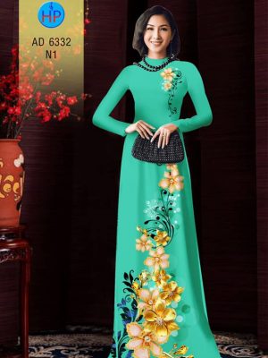 Vải áo dài Hoa in 3D kiểu mới AD 6332 31 1575617402 588 Vai ao dai Hoa in 3D kieu moi AD 6332