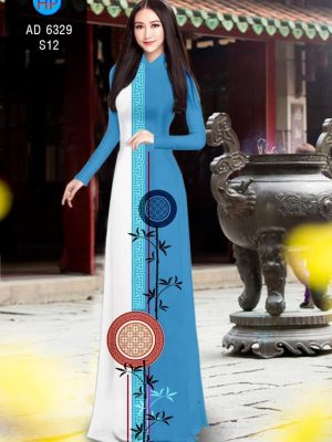 Vải áo dài Hoa văn và Trúc mới ra AD 6329 23 1575617520 666 Vai ao dai Hoa van va Truc moi ra AD