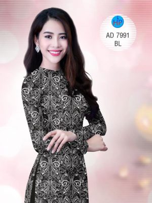 Vải áo dài Hoa văn kiểu mới AD 7991 22 1575617973 230 Vai ao dai Hoa van kieu moi AD 7991