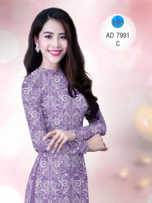 Vải áo dài Hoa văn kiểu mới AD 7991 21 1575617973 337 Vai ao dai Hoa van kieu moi AD 7991
