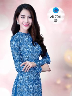 Vải áo dài Hoa văn kiểu mới AD 7991 35 1575617974 301 Vai ao dai Hoa van kieu moi AD 7991