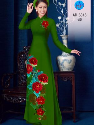 Vải áo dài Hoa Mẫu Đơn thiết kế 2019 AD 6318 24 1575618211 2 Vai ao dai Hoa Mau Don thiet ke 2019 AD