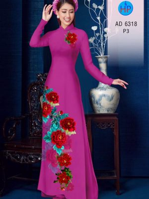 Vải áo dài Hoa Mẫu Đơn thiết kế 2019 AD 6318 37 1575618212 106 Vai ao dai Hoa Mau Don thiet ke 2019 AD