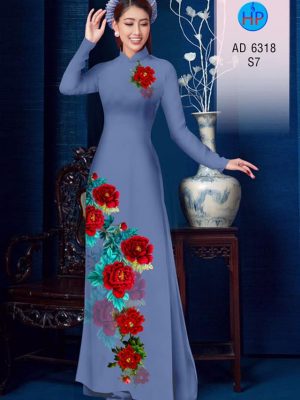 Vải áo dài Hoa Mẫu Đơn thiết kế 2019 AD 6318 33 1575618212 650 Vai ao dai Hoa Mau Don thiet ke 2019 AD