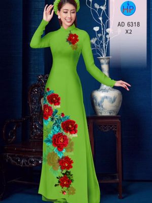 Vải áo dài Hoa Mẫu Đơn thiết kế 2019 AD 6318 35 1575618212 915 Vai ao dai Hoa Mau Don thiet ke 2019 AD