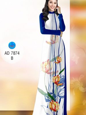 Vải áo dài Hoa tu-líp mới ra AD 7874 37 1575706646 365 Vai ao dai Hoa tu lip moi ra AD 7874