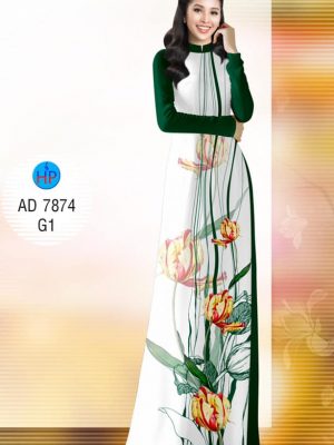 Vải áo dài Hoa tu-líp mới ra AD 7874 29 1575706646 864 Vai ao dai Hoa tu lip moi ra AD 7874