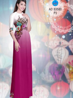 Vải áo dài Hoa in 3D kiểu mới AD B3580 31 1575706742 706 Vai ao dai Hoa in 3D kieu moi AD B3580