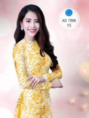 Vải áo dài Hoa đều thiết kế 2019 AD 7996 34 1575706857 733 Vai ao dai Hoa deu thiet ke 2019 AD 7996