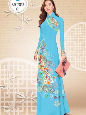 Vải áo dài Hoa in 3D thiết kế 2019 AD 7035 29 1575707093 383 Vai ao dai Hoa in 3D thiet ke 2019 AD