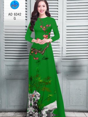 Vải áo dài Hoa Đào và Trúc mới ra AD 6342 22 1575961259 355 Vai ao dai Hoa Dao va Truc moi ra AD
