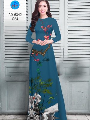 Vải áo dài Hoa Đào và Trúc mới ra AD 6342 29 1575961259 494 Vai ao dai Hoa Dao va Truc moi ra AD