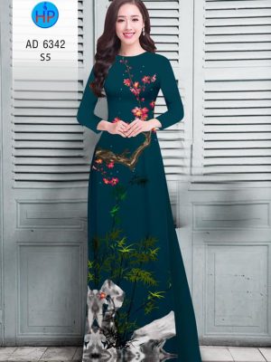 Vải áo dài Hoa Đào và Trúc mới ra AD 6342 31 1575961259 795 Vai ao dai Hoa Dao va Truc moi ra AD