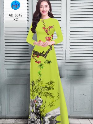 Vải áo dài Hoa Đào và Trúc mới ra AD 6342 32 1575961259 822 Vai ao dai Hoa Dao va Truc moi ra AD