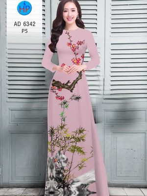 Vải áo dài Hoa Đào và Trúc mới ra AD 6342 36 1575961260 132 Vai ao dai Hoa Dao va Truc moi ra AD