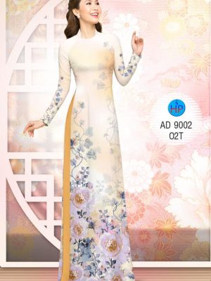 Vải áo dài hoa in 3D kiểu mới AD 9002 21 1575961416 26 Vai ao dai hoa in 3D kieu moi AD 9002