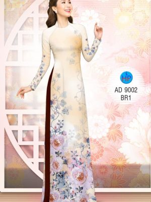 Vải áo dài hoa in 3D kiểu mới AD 9002 22 1575961416 493 Vai ao dai hoa in 3D kieu moi AD 9002