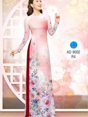 Vải áo dài hoa in 3D kiểu mới AD 9002 29 1575961417 217 Vai ao dai hoa in 3D kieu moi AD 9002