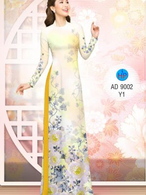 Vải áo dài hoa in 3D kiểu mới AD 9002 31 1575961417 820 Vai ao dai hoa in 3D kieu moi AD 9002