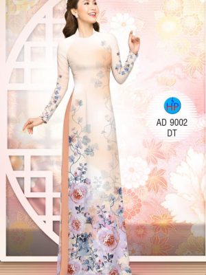 Vải áo dài hoa in 3D kiểu mới AD 9002 37 1575961418 222 Vai ao dai hoa in 3D kieu moi AD 9002