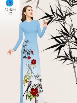 Vải áo dài Hoa và chim thiết kế 2019 AD 6244 25 1575961556 171 Vai ao dai Hoa va chim thiet ke 2019 AD