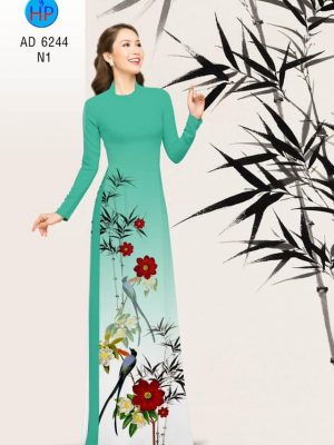 Vải áo dài Hoa và chim thiết kế 2019 AD 6244 33 1575961557 106 Vai ao dai Hoa va chim thiet ke 2019 AD